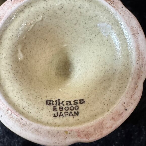 Mikasa Stoneware Whole Weat Goblet Wine Cups Japan - Picture 10 of 12